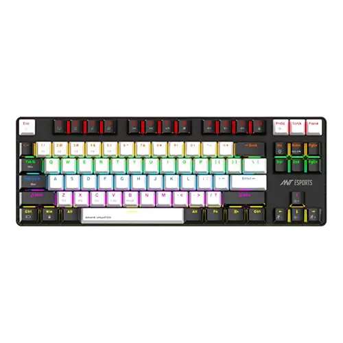 Ant Esports MK4500 Pro TKL — Mechanical Gaming Keyboard, Outemu Red, RGB, multi-device wireless
