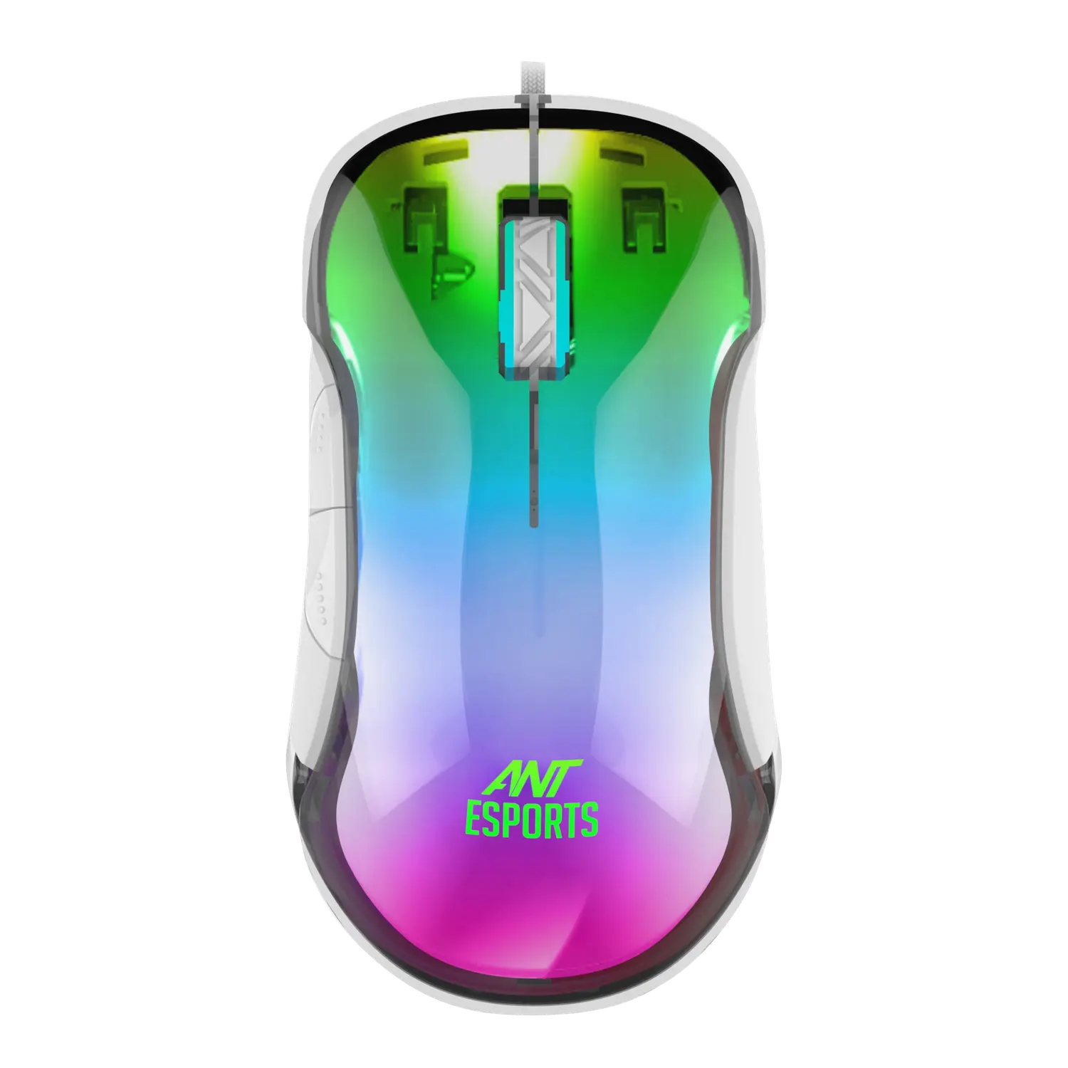 Ant Esports GM610 — Wired Gaming Mouse, 12,800 DPI, RGB