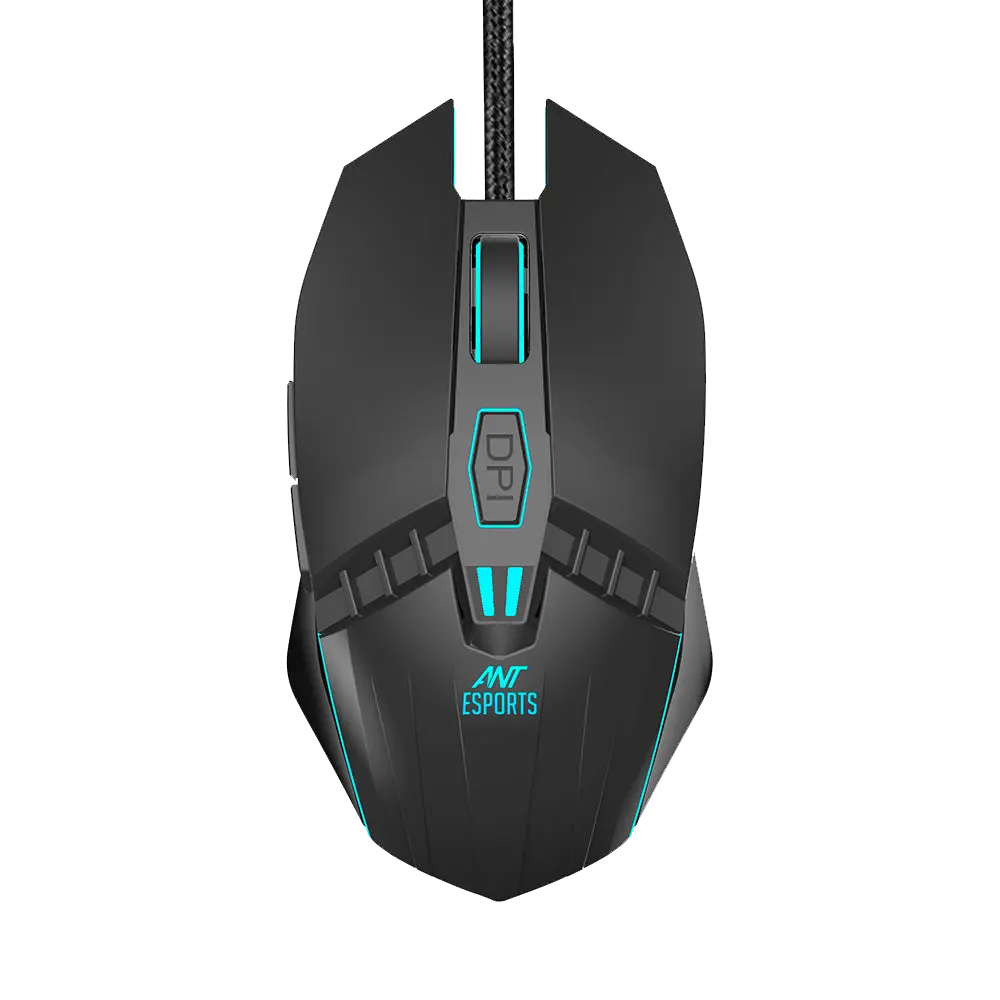 Ant Esports GM50 — Wired Gaming Mouse, 3,600 DPI, RGB