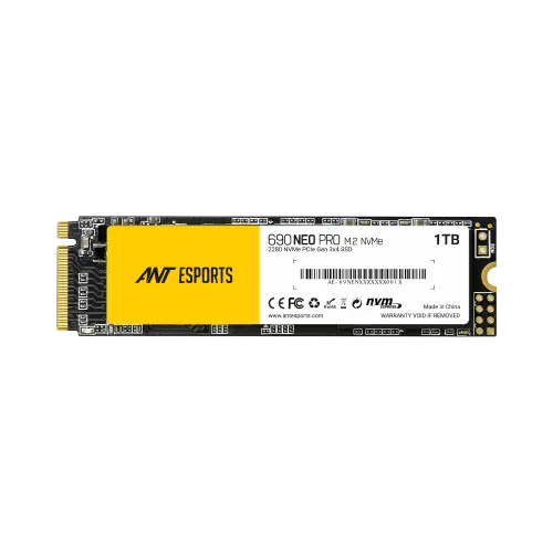 Ant Esports 690 Neo Pro 1 TB PCIe 3.0 NVMe M.2 2280 SSD
