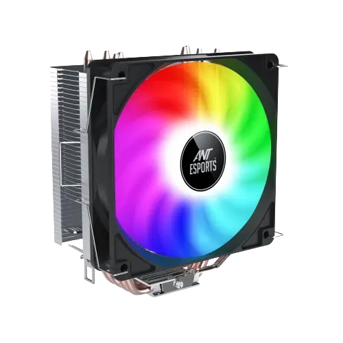 Ant Esports ICE-C400 Rainbow — Single-Tower CPU Air Cooler, RGB
