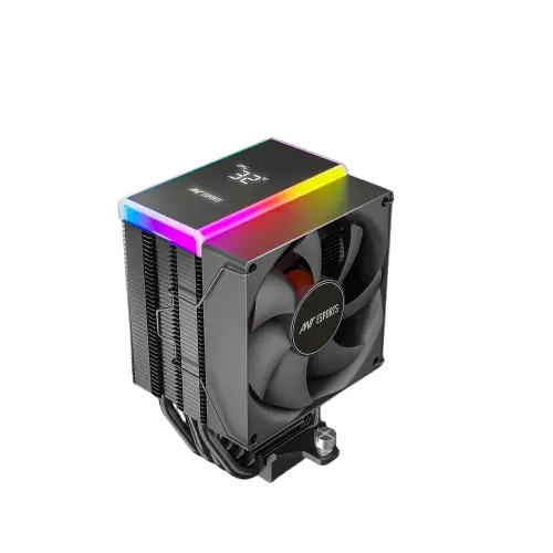 Ant Esports V4 Digital ARGB — Single-Tower CPU Air Cooler, ARGB