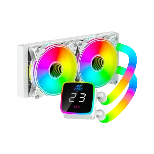 Ant Esports ICE-Glow 240 ARGB — 240mm AIO Liquid CPU Cooler
