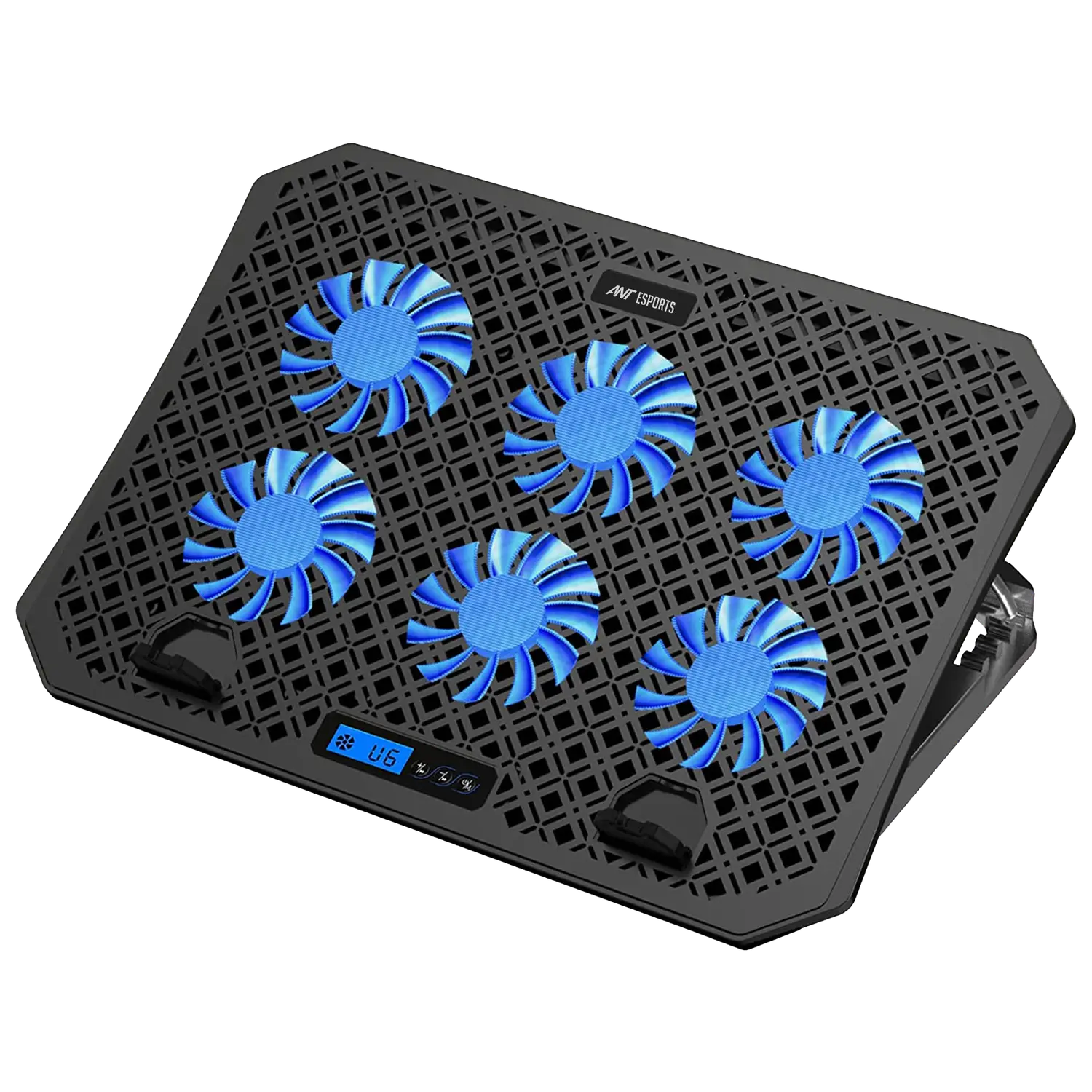 Ant Esports NC210 Gaming Laptop Cooler — 6 x 60mm (hexagonal), Up to 15.6"-17" laptops
