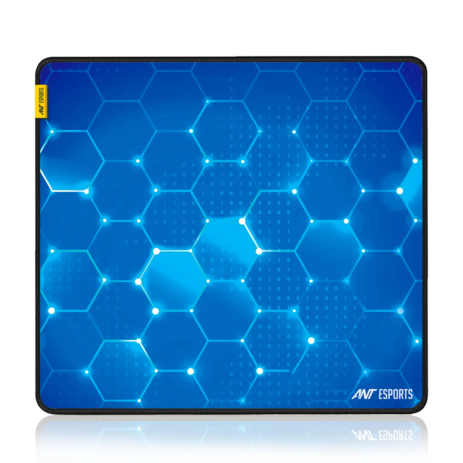 Ant Esports Hexa / Wolf / Vintage / Lapi Compact Mousepad — 260 x 210 x 3 mm, Cloth top, rubber base