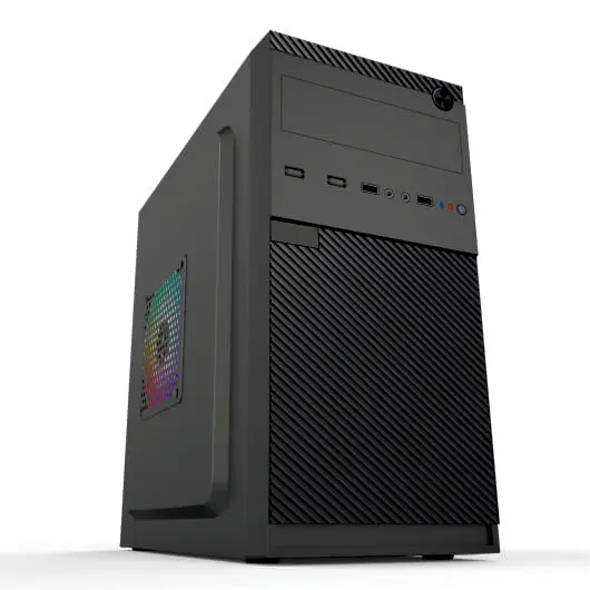 Lapcare Lapcase Supreme-003 — Mini Tower PC Cabinet (Micro-ATX) with SMPS