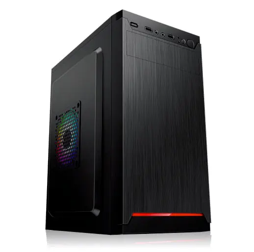 Lapcare Lapcase Supreme-006 — Mini Tower PC Cabinet (Micro-ATX) with SMPS