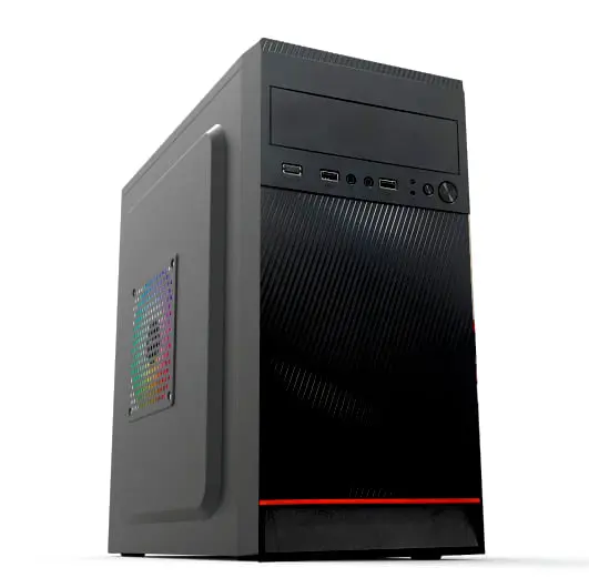 Lapcare Lapcase Supreme-012 — Mini Tower PC Cabinet (Micro-ATX) with SMPS