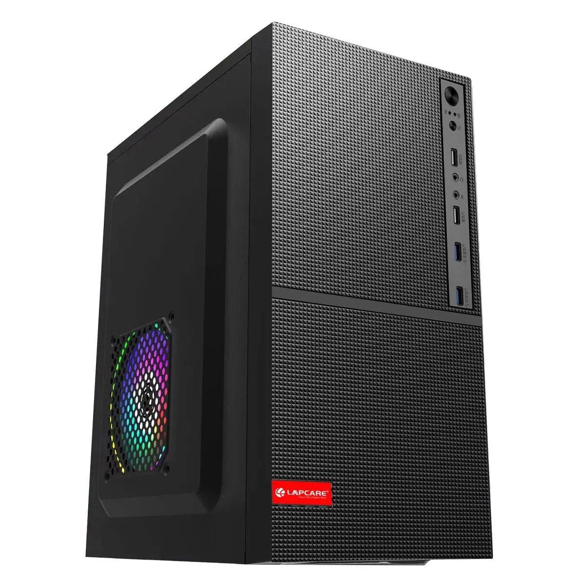 Lapcare Platina-303 — Micro Tower PC Cabinet (Micro-ATX) with SMPS