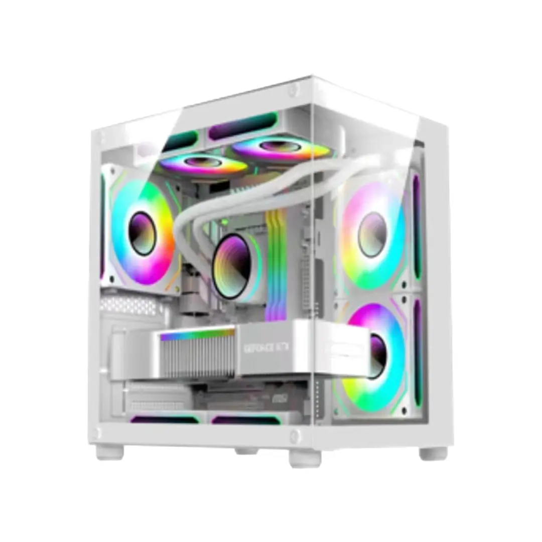 Lapcare Champ LOX-505 — Mini Tower PC Cabinet (Micro-ATX) with SMPS