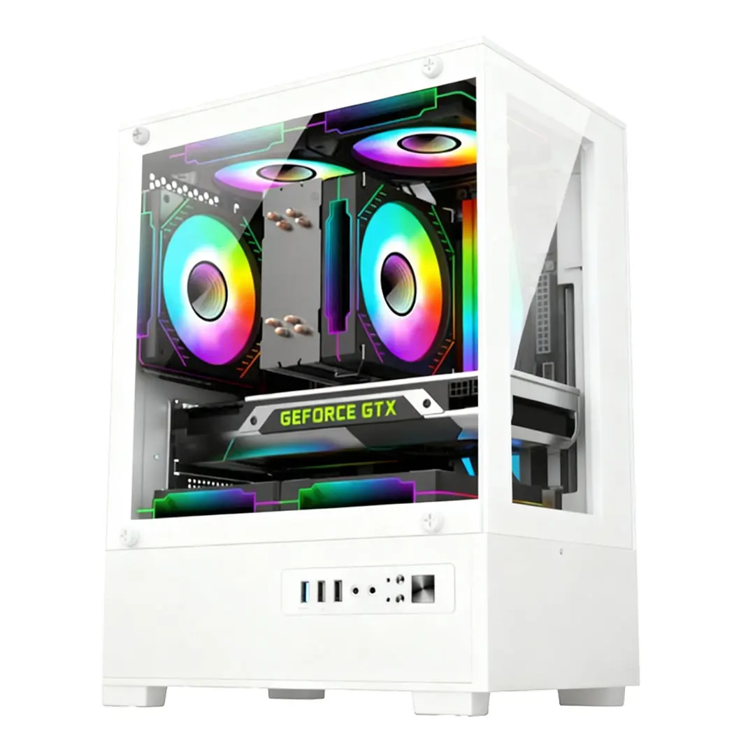Lapcare Champ LOX-506 — Mini Tower PC Cabinet (Micro-ATX) with SMPS