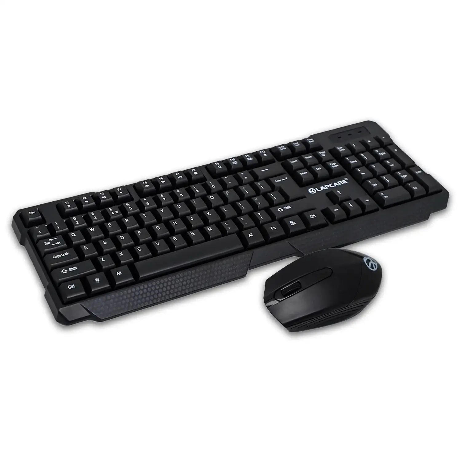 Lapcare WL-204 — Wireless Keyboard + Mouse Combo, 2.4 GHz wireless