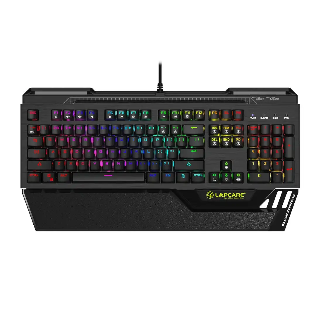 Lapcare Champ (LGK-108) — Mechanical Gaming Keyboard, Outemu Blue, RGB