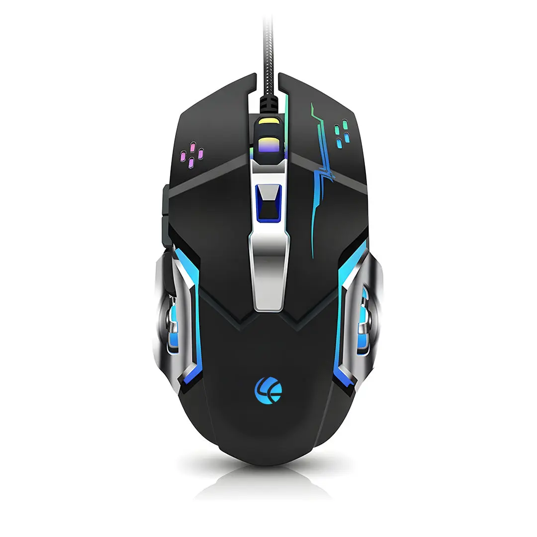 Lapcare Champ (LOX-507) — Wired Gaming Mouse, 3,200 DPI, RGB