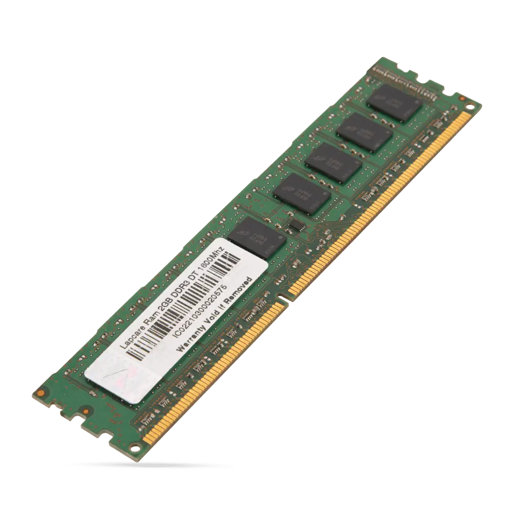 Lapcare DDR3 2 GB (1 × 2 GB) 1600 MT/s CL11 Green Desktop Memory Module