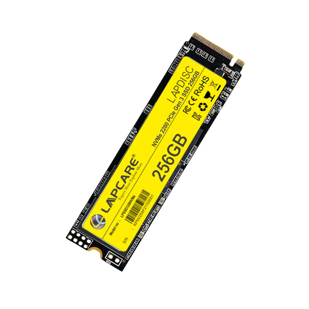 Lapcare LAPDISC 256 GB PCIe 3.0 NVMe M.2 2280 SSD