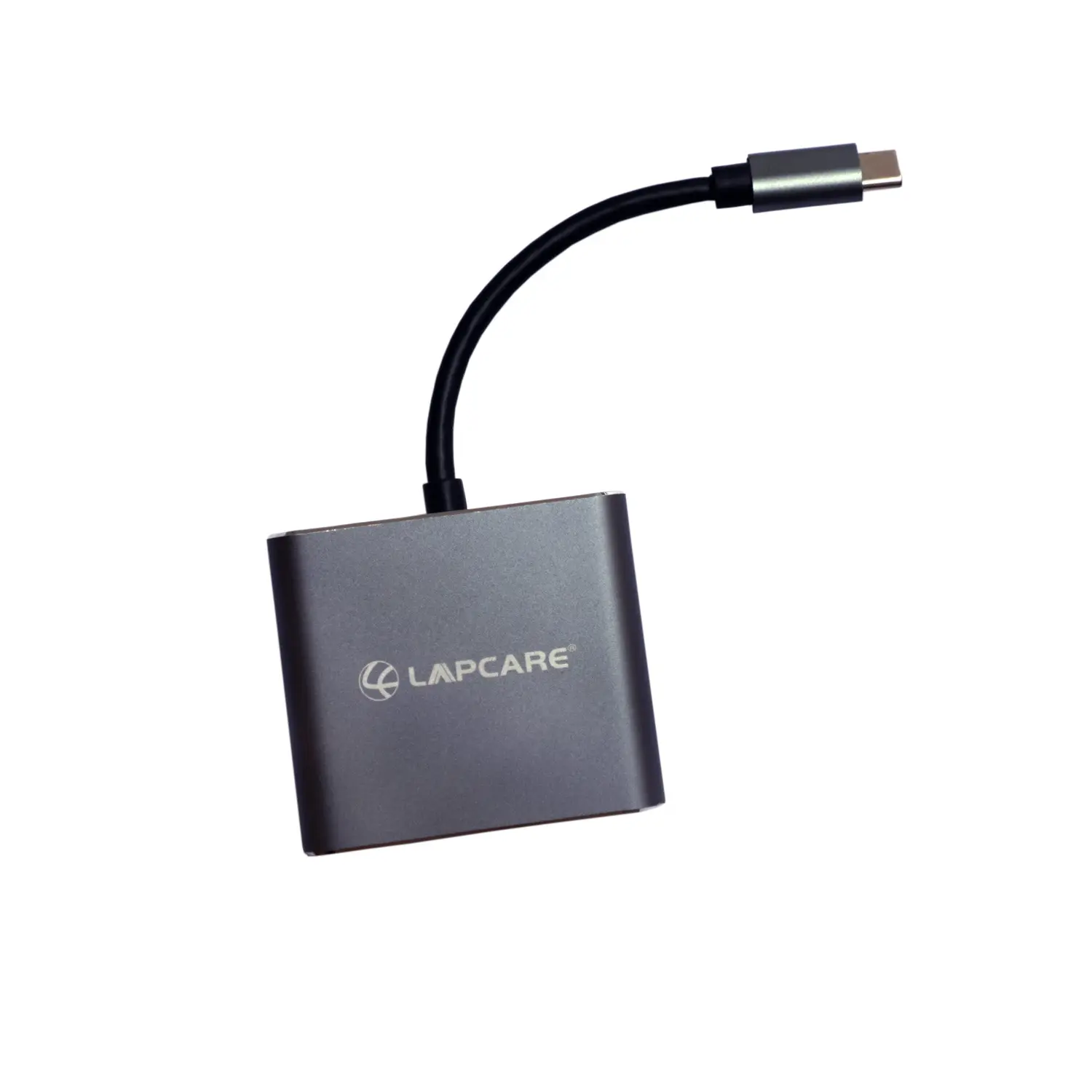 Lapcare Lap-C 3-in-1 USB-C Travel Dock (USB / PD / HDMI) — 4K HDMI, USB 3.0, USB-C PD, HDMI up to 4K