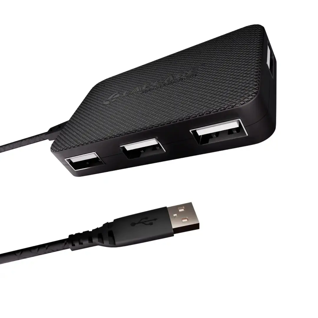 Lapcare 4-Port USB 2.0 Hub with 1.5m Cable (LHB-009 / LHB-018) — 4x USB 2.0, 480 Mbps