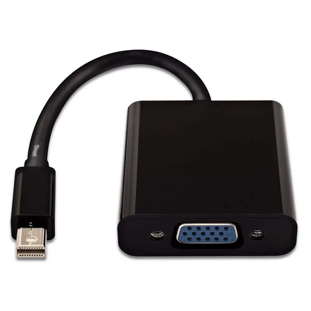 Lapcare Mini DisplayPort to VGA Converter (Thunderbolt, 20cm) — Mini DisplayPort (Thunderbolt) to VGA, 1080p Full HD