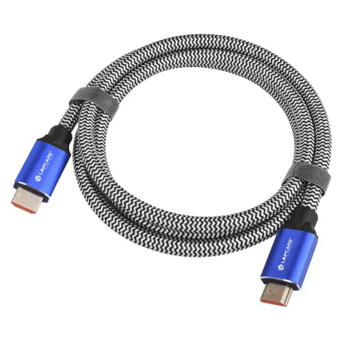 Lapcare 4K HDMI Fabric Braided Cable with Ethernet 1.5M