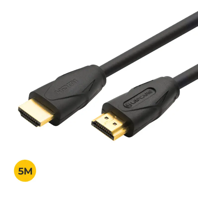Lapcare 4K HDMI Fabric Braided Cable with Ethernet 5M