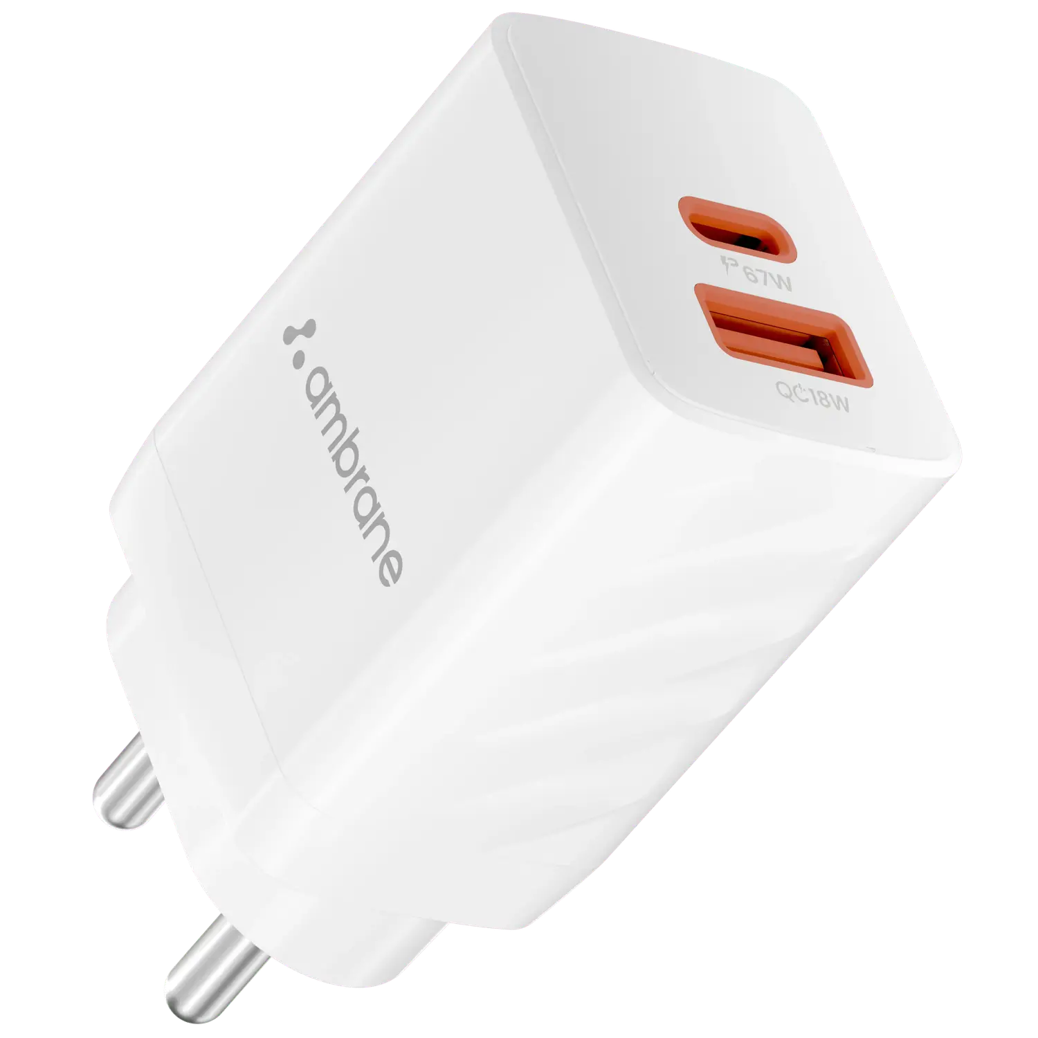 Ambrane Charge 67 (67W Dual-Port GaN Charger)