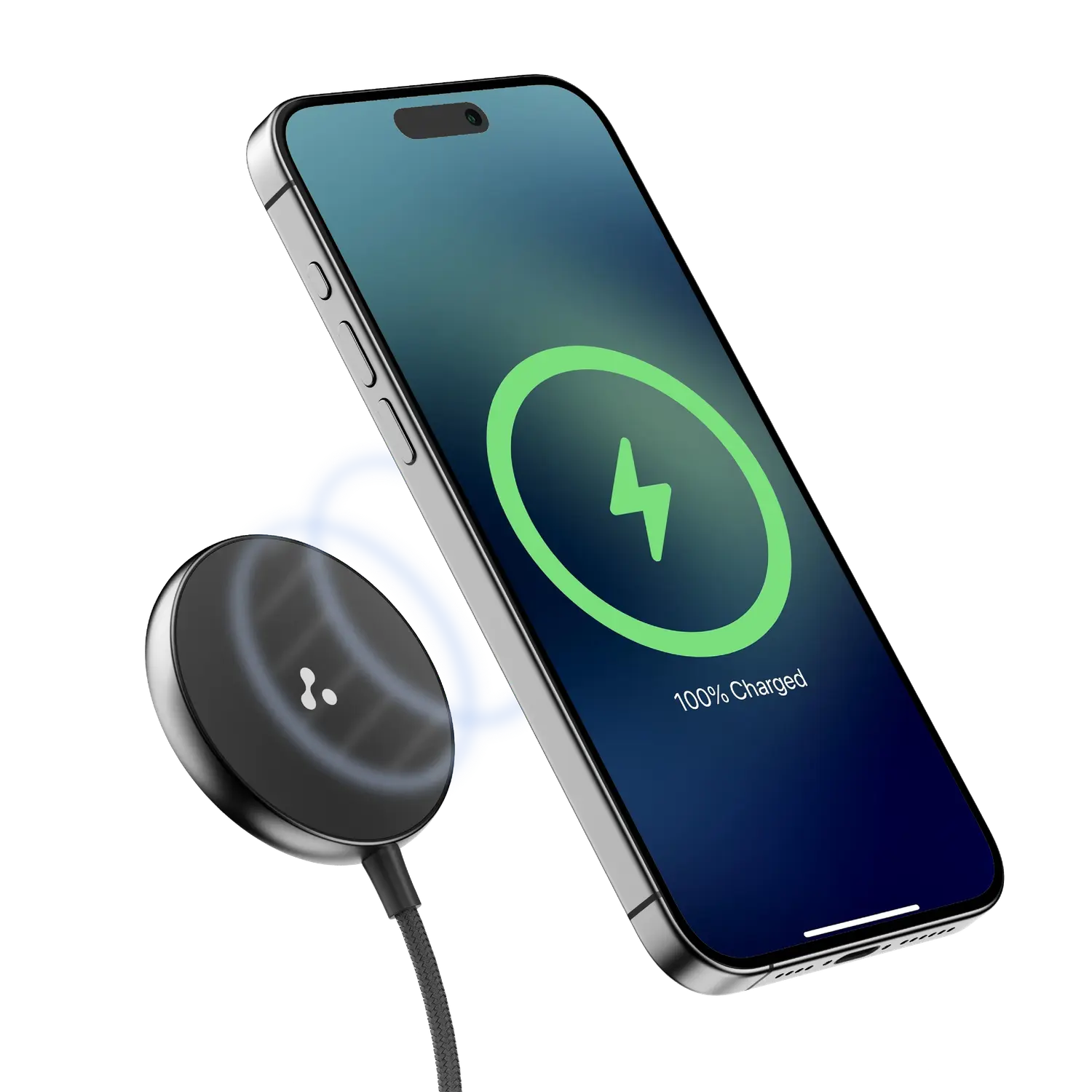 Ambrane Aerosynq (15W Qi2 MagSafe Wireless Charger)