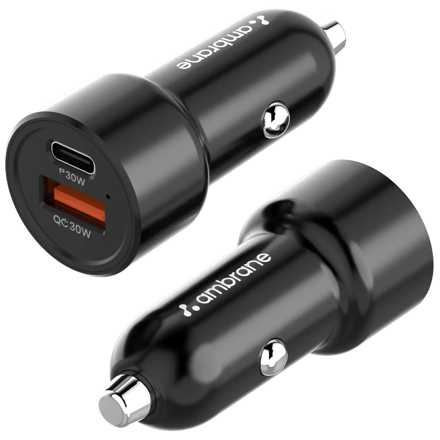 Ambrane ACC-60 (60W Dual-Port Car Charger)