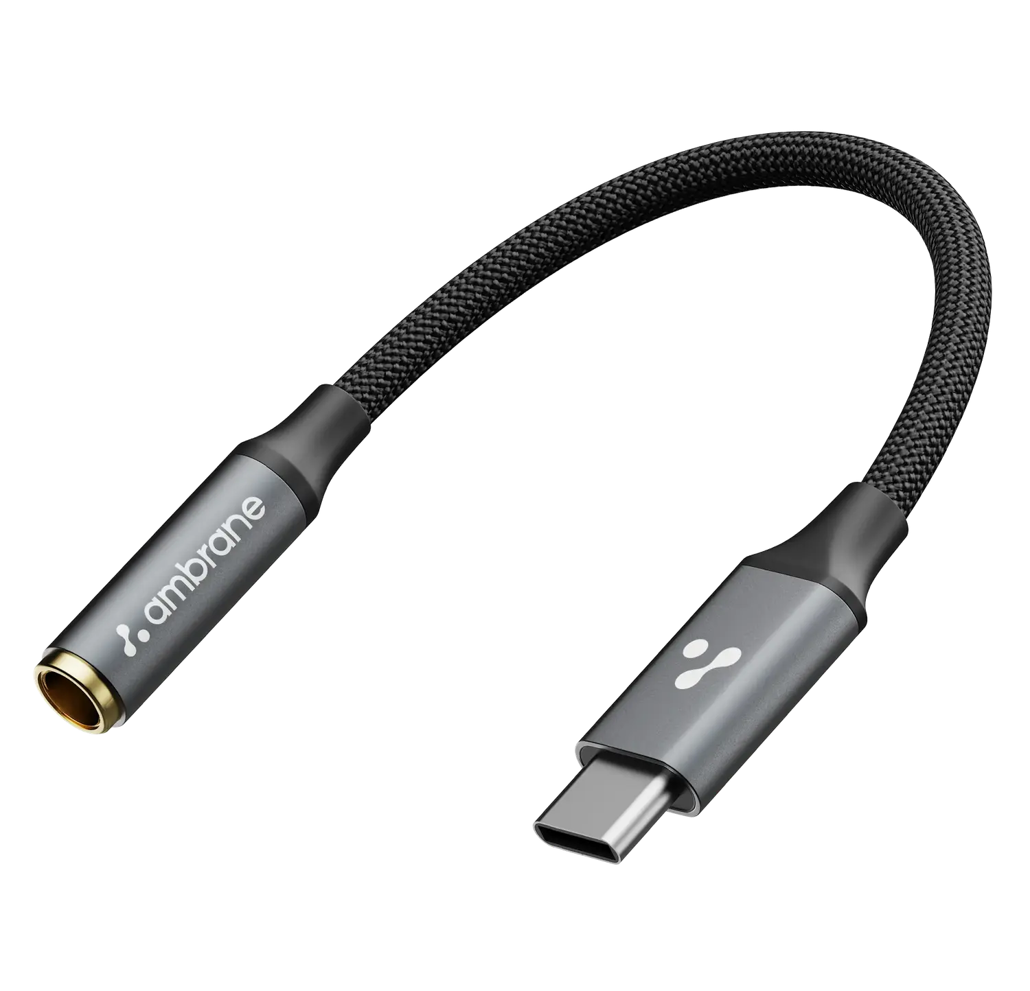 Ambrane AOTG-CX3 Type C to 3.5mm Audio Jack Converter with DAC