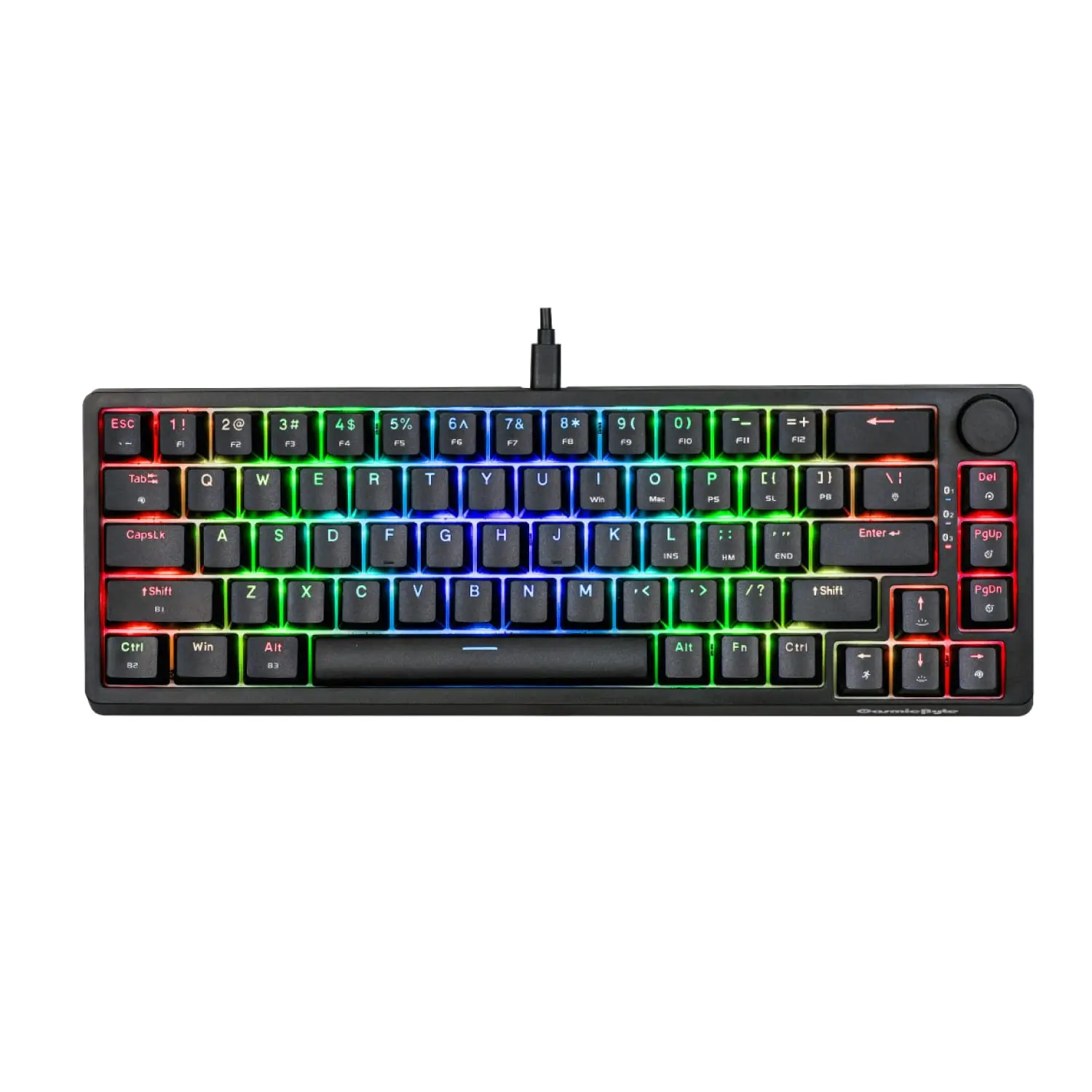 Cosmic Byte CB-GK-33 Astra — Mechanical Gaming Keyboard, Outemu Blue, RGB, multi-device wireless
