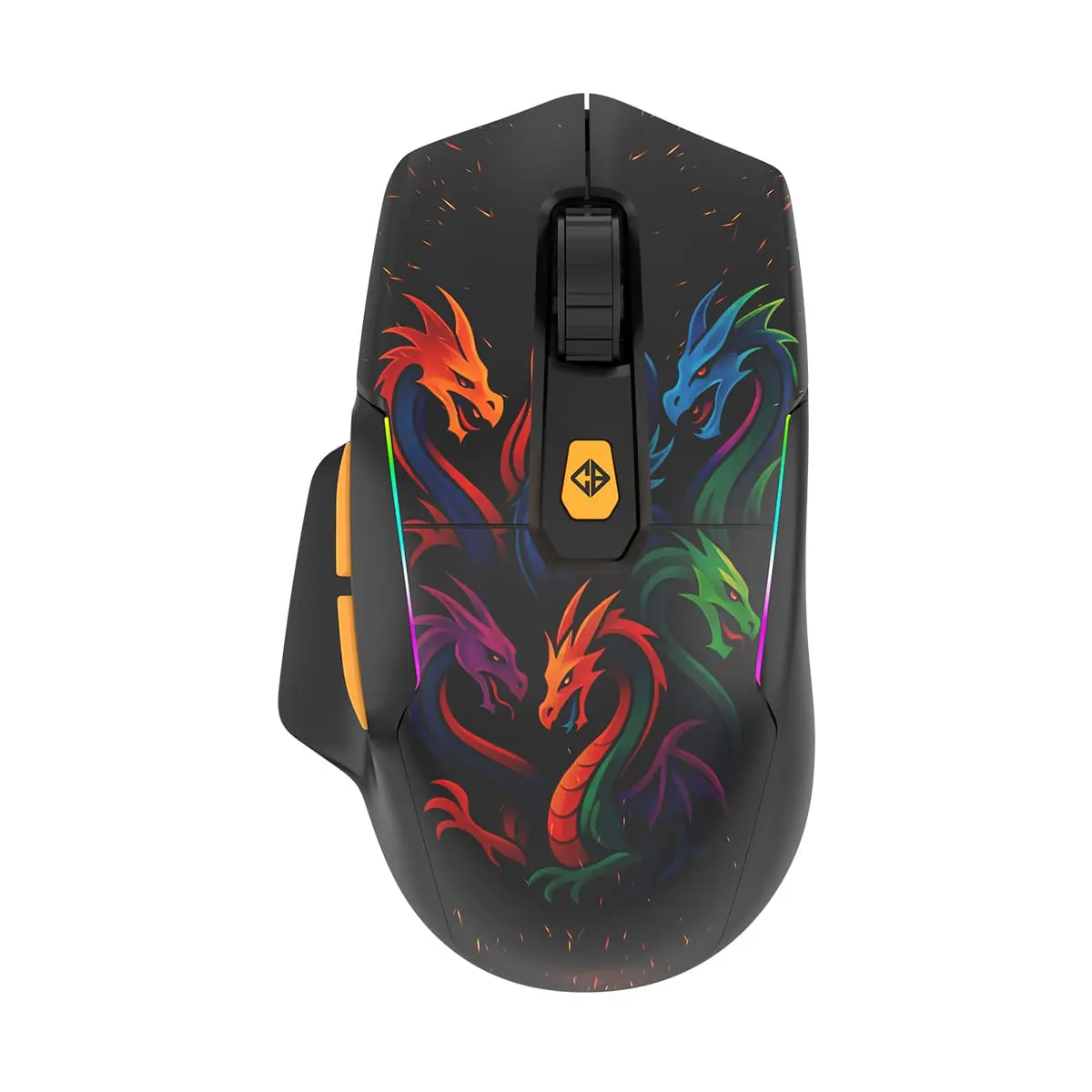 Cosmic Byte Helios — Multi-device Wireless Gaming Mouse, 10,000 DPI, RGB