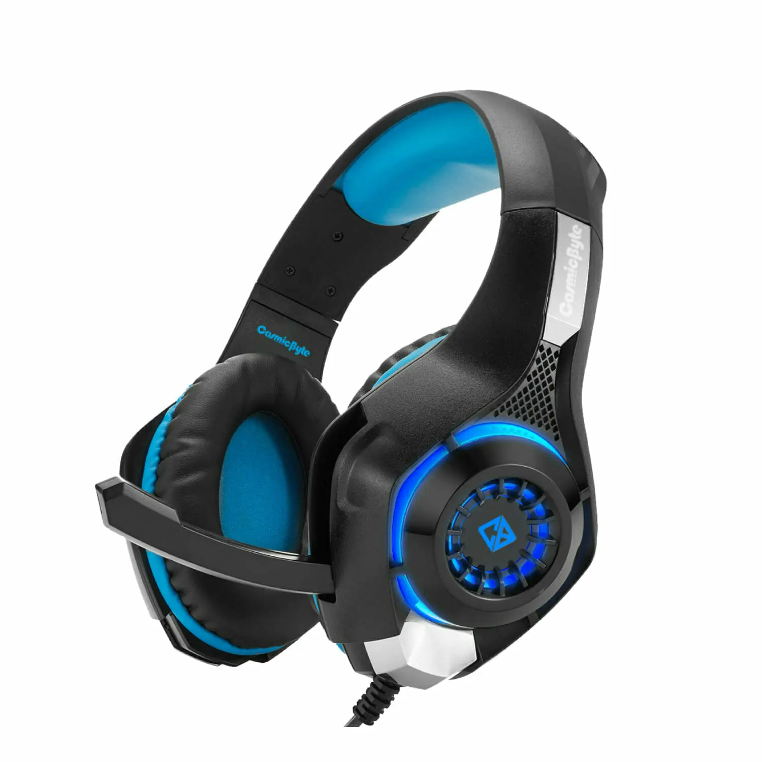 Cosmic Byte GS420 — Wired 3.5mm Gaming Headset, Fixed boom mic