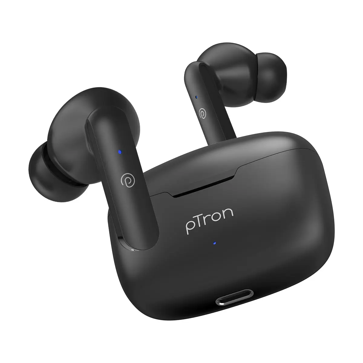 pTron Bassbuds Joy — True Wireless Earbuds, 32 H Playback, IPX4