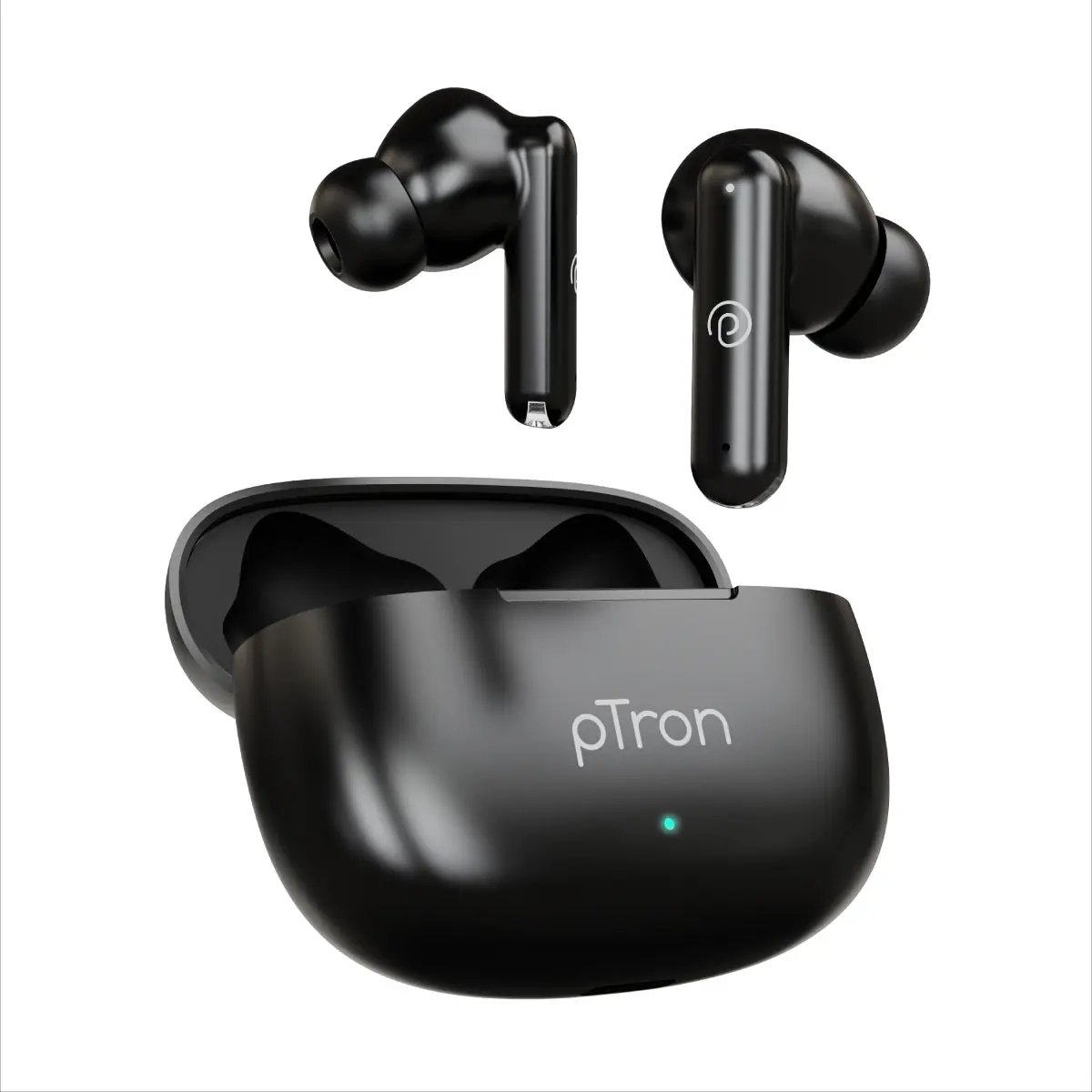 pTron Bassbuds Air — True Wireless Earbuds, 32 H Playback, IPX4