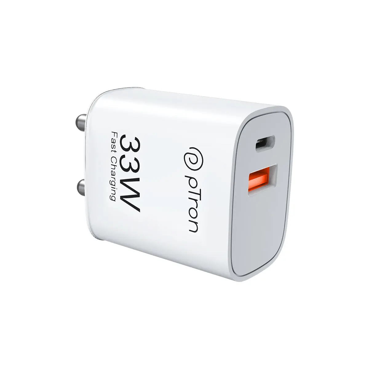 pTron Volta FC21 33W Dual Port GaN Charger
