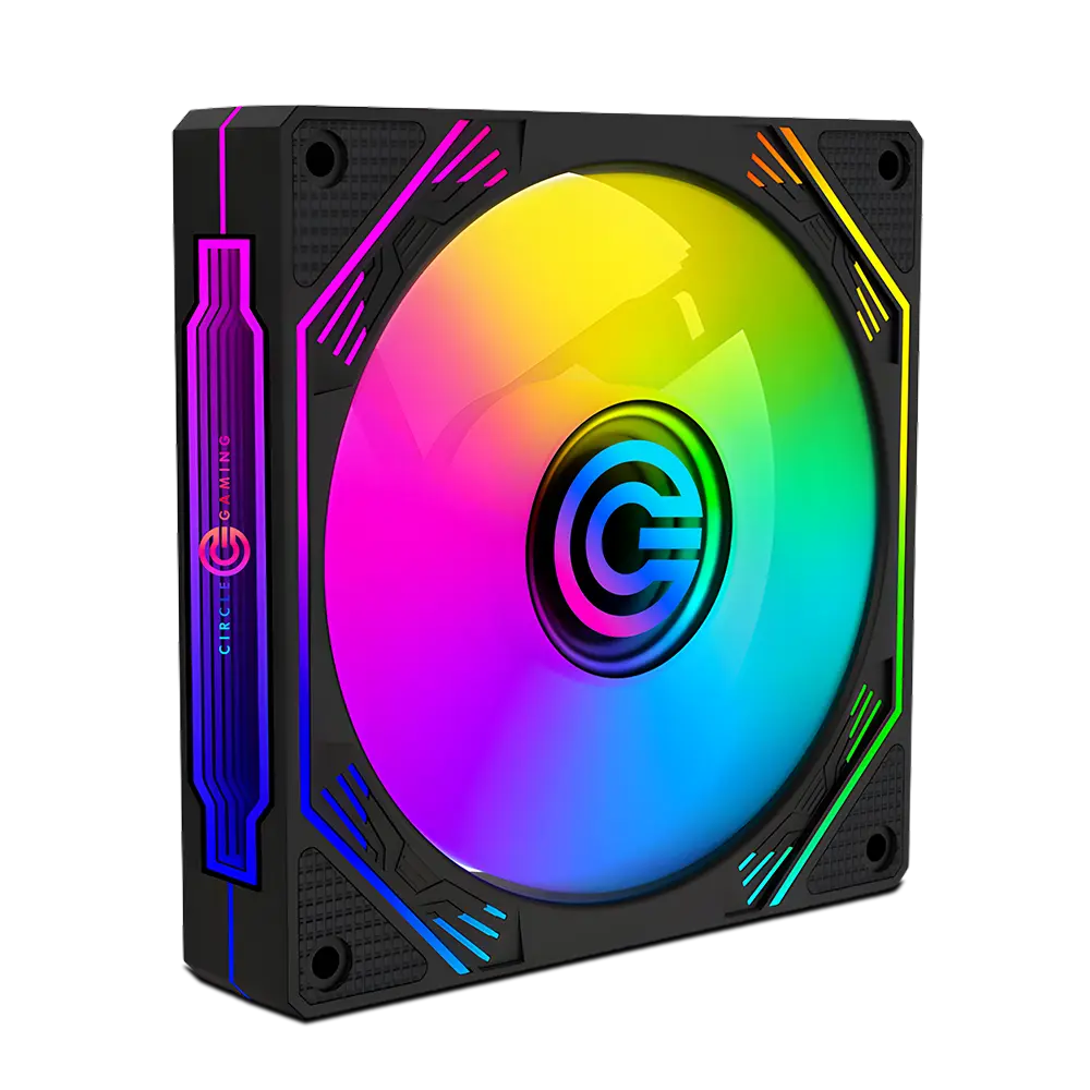 Circle CG Infinity X3 ARGB 120mm Case Fan — 120 x 120 x 25 mm, 1600 RPM