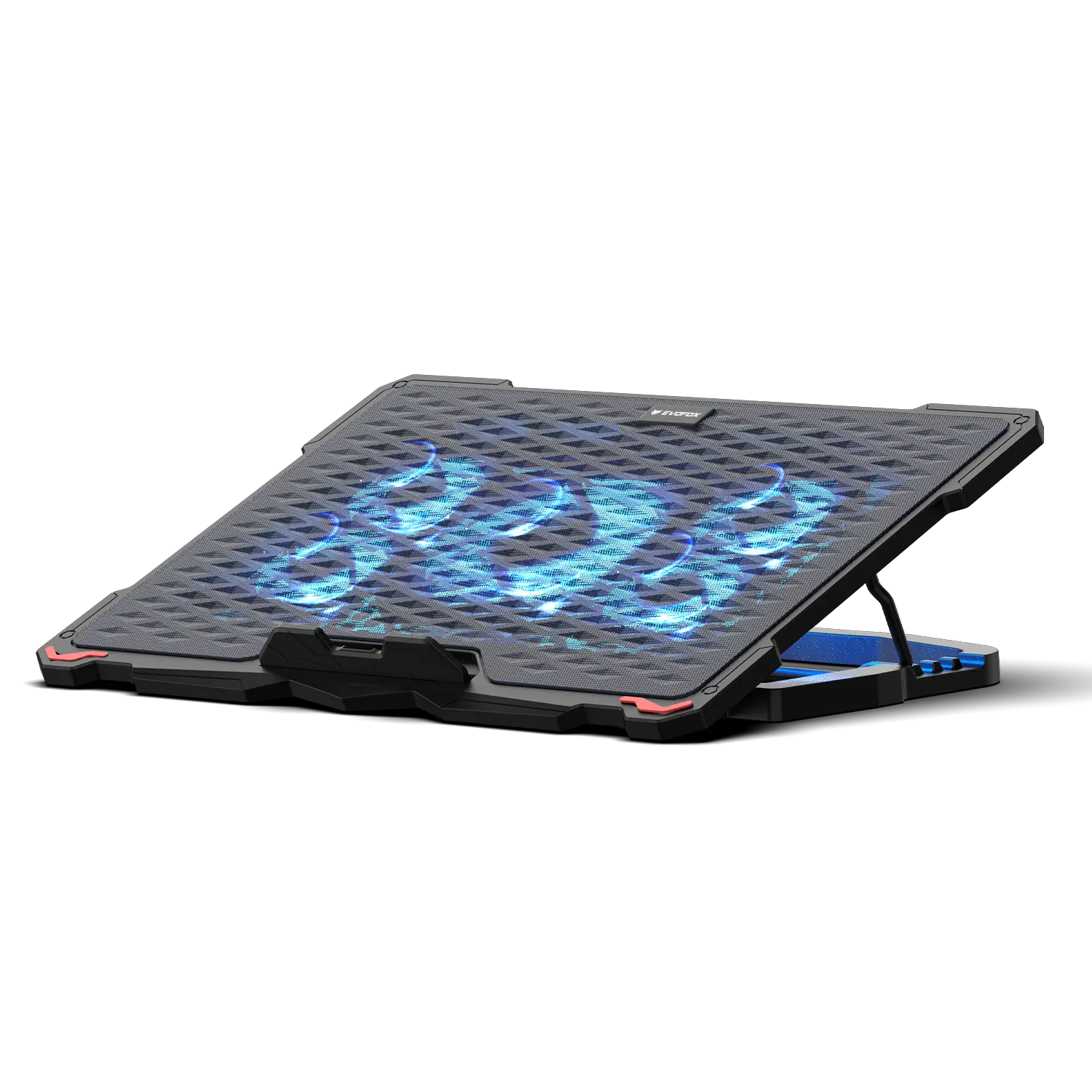 Amkette EvoFox Typhoon Laptop Cooling Pad — 5 (4 x 70mm + 1 x 120mm), 120mm 1000 RPM / 70mm 1500 RPM