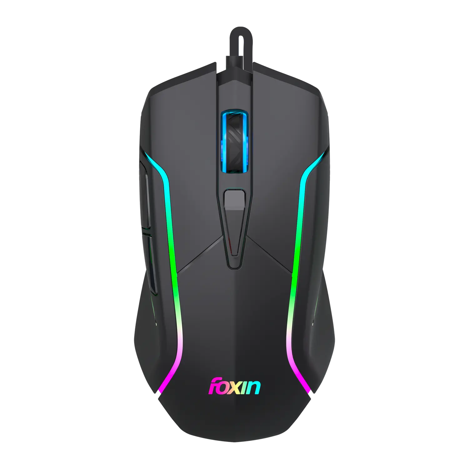 Foxin Phantom GM105 — Wired Gaming Mouse, 7,200 DPI, RGB