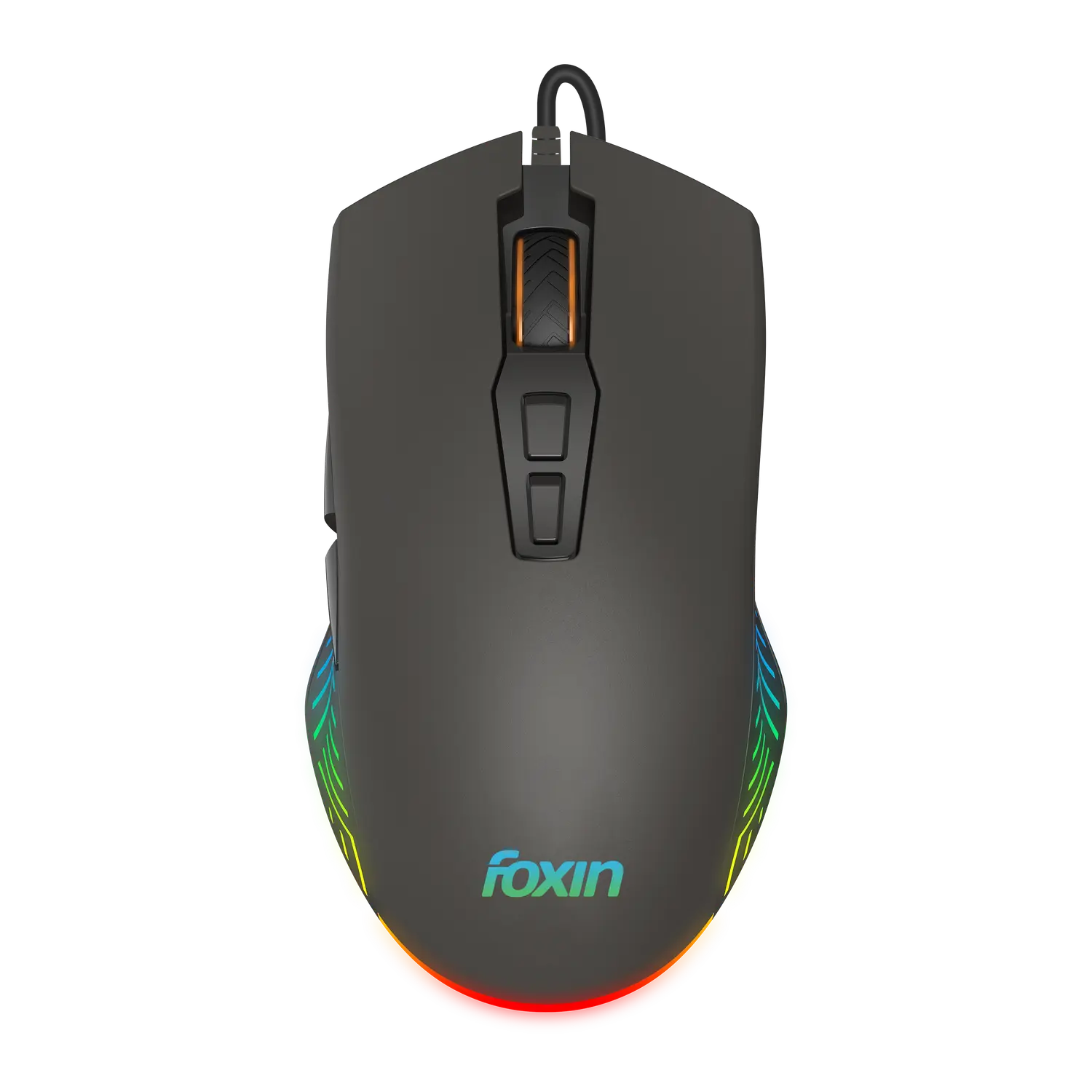 Foxin Phantom GM107 — Wired Gaming Mouse, 7,200 DPI, RGB