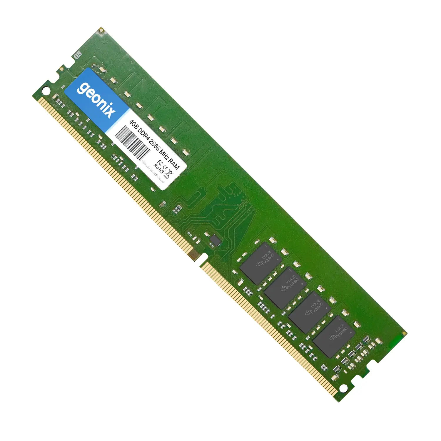Geonix DDR4 4 GB (1 × 4 GB) 2666 MT/s CL19 Green Desktop Memory Module