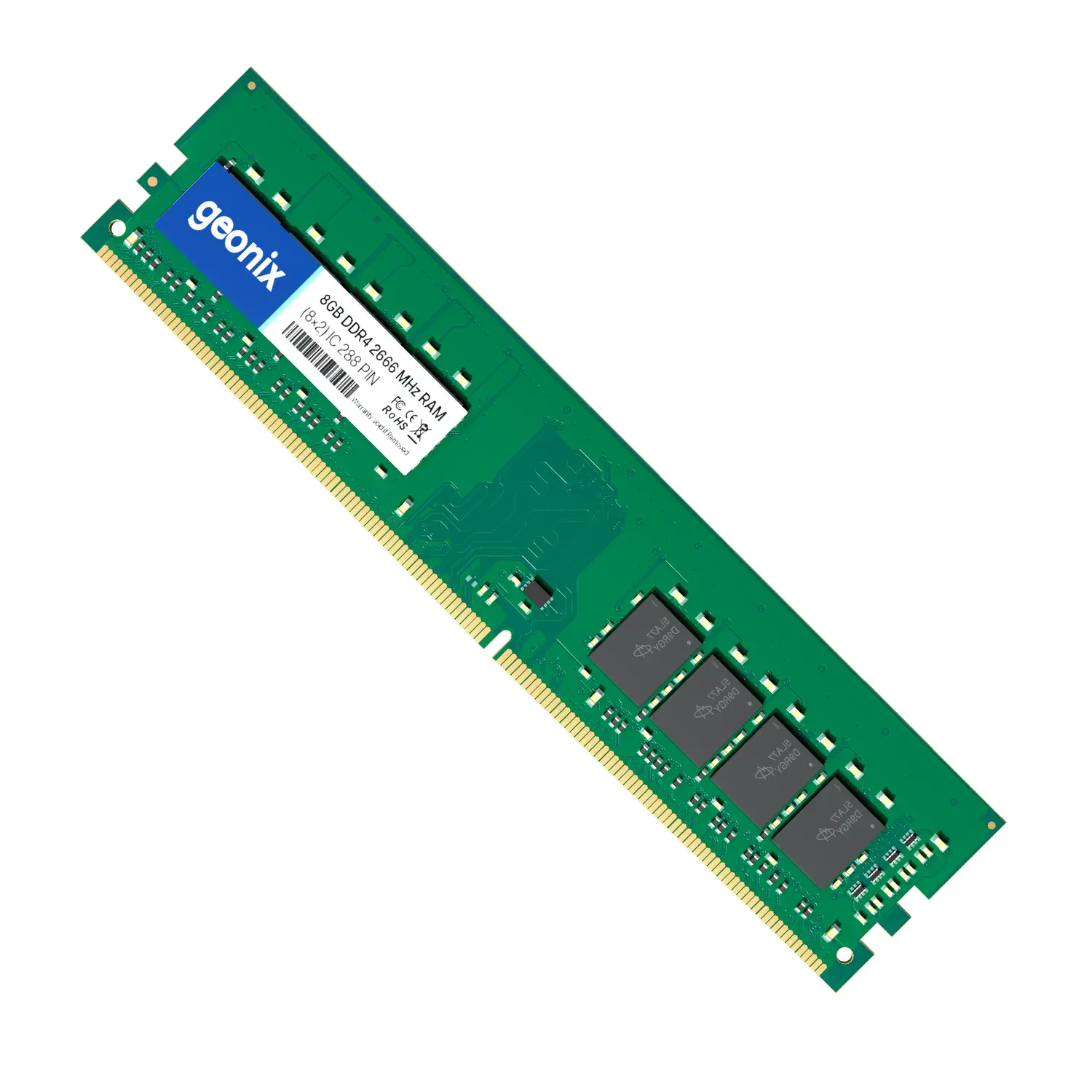 Geonix DDR4 8 GB (1 × 8 GB) 2666 MT/s CL19 Green Desktop Memory Module