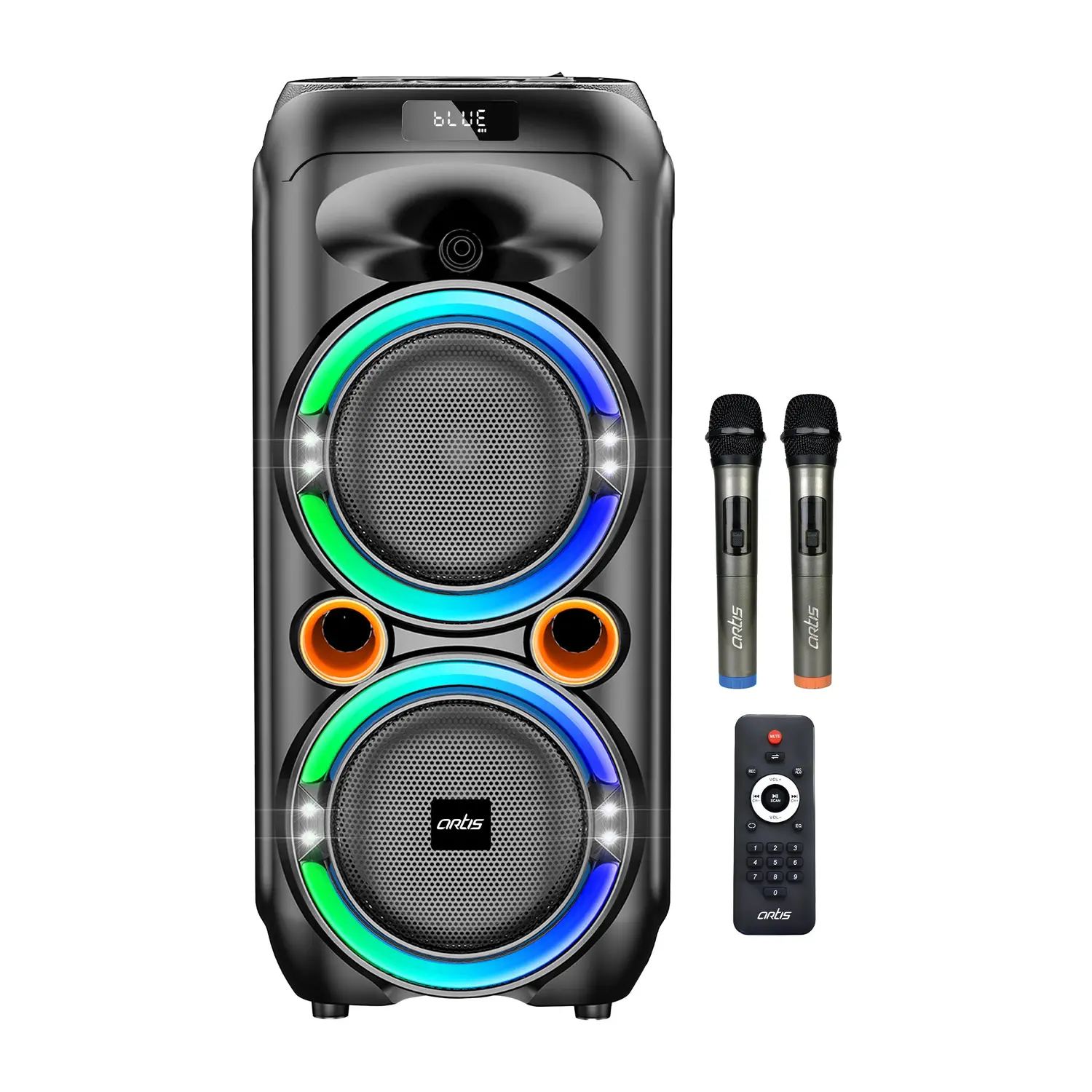Artis Party 208 — Bluetooth Speaker, 100 W, 5 H