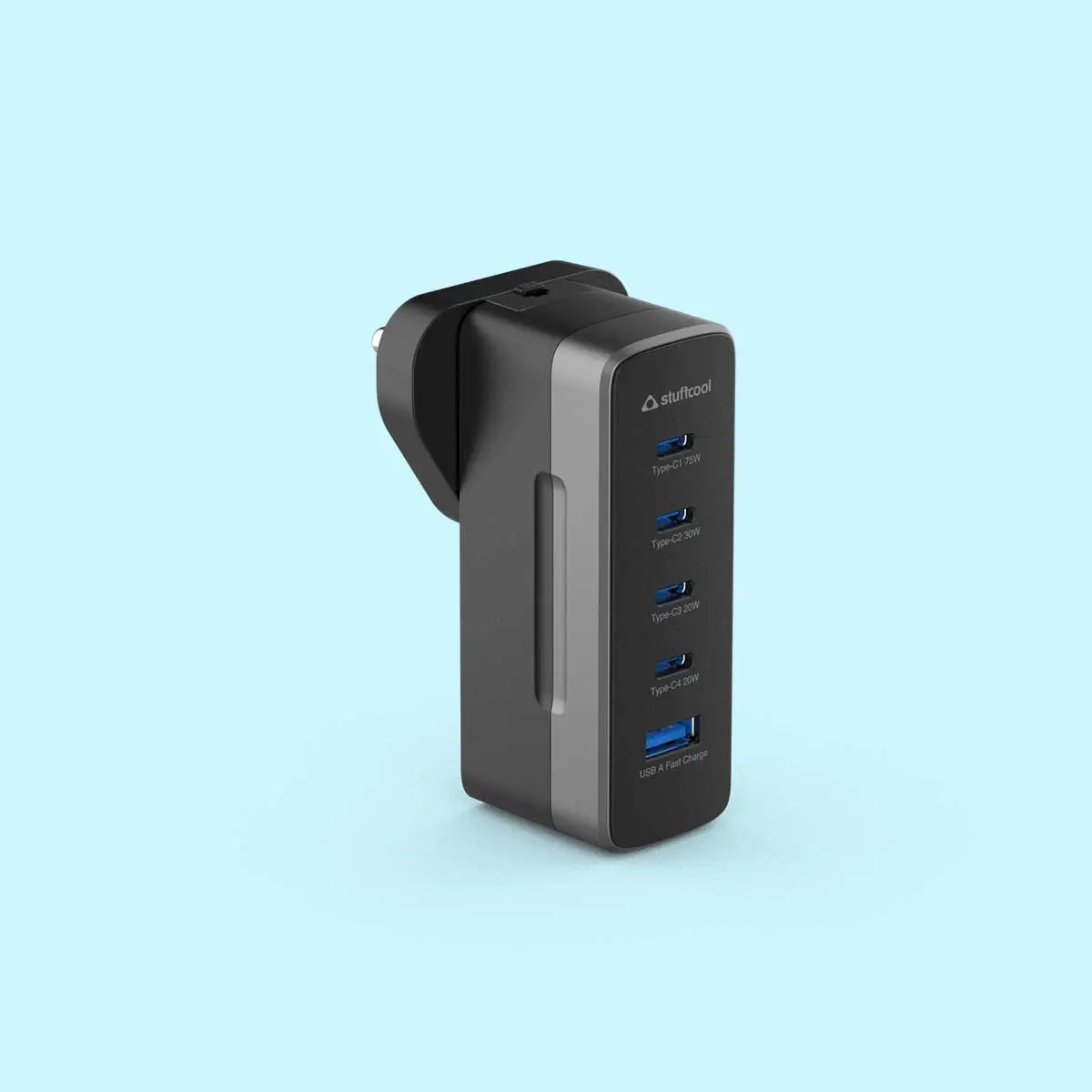 Stuffcool Empire 75W Multiplug GaN Charger (World Travel)