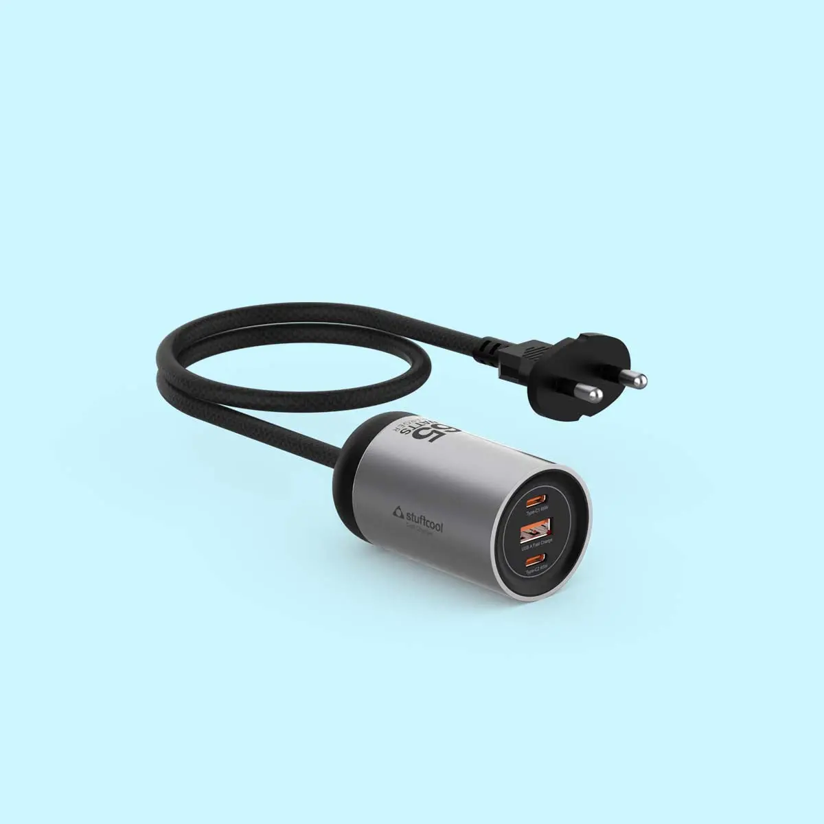 Stuffcool SoFar 65W Multi-Port GaN Charger (1.5m Cable)