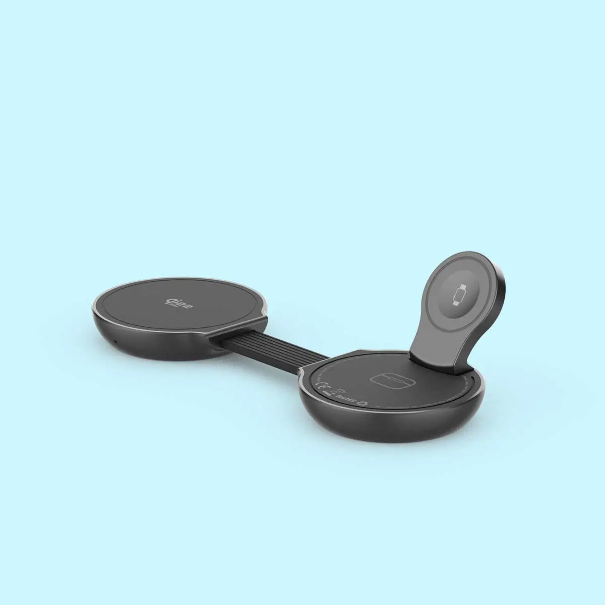 Stuffcool Nexi 3-in-1 Foldable Magnetic Wireless Charger (Qi2.2, 25W)