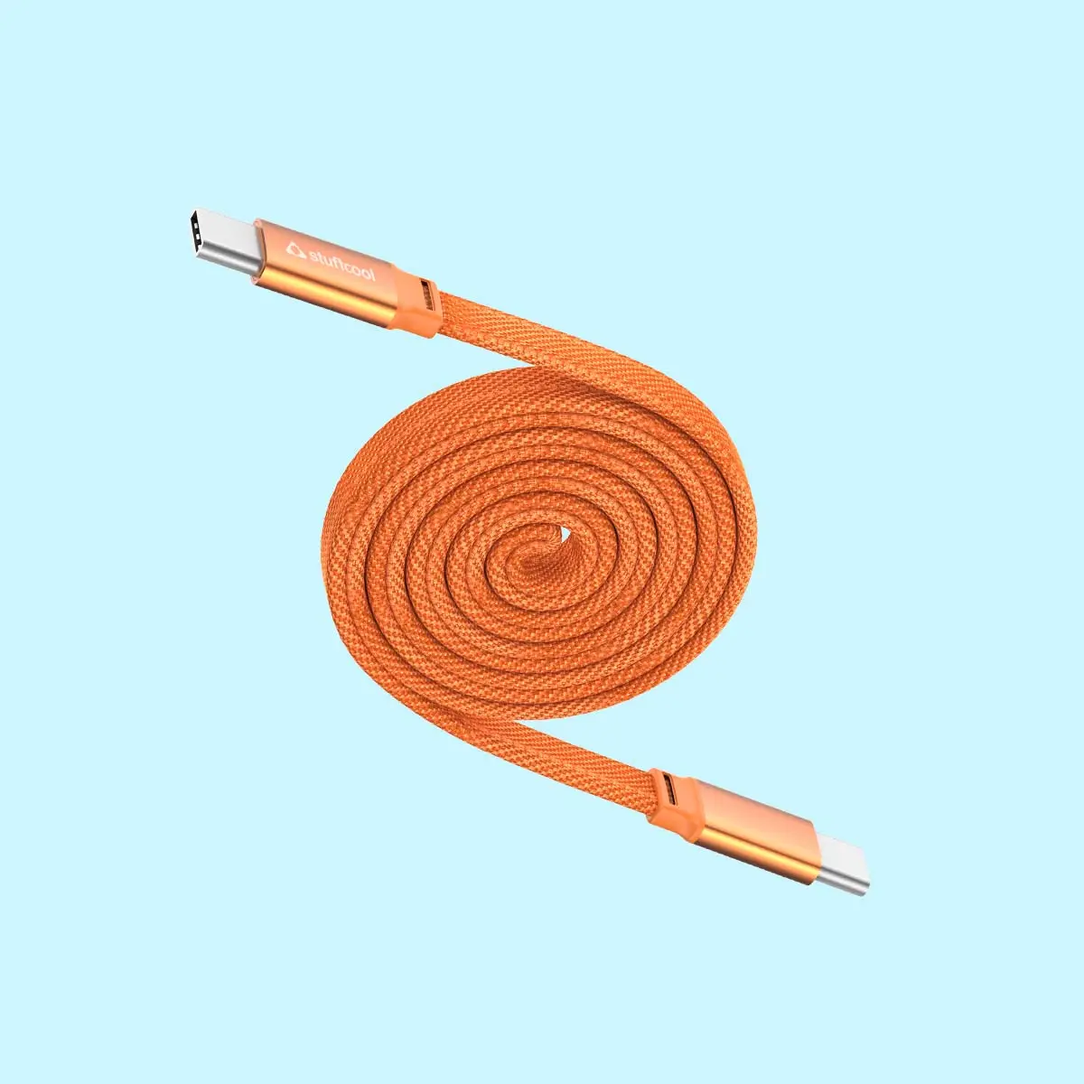 Stuffcool Lynk C To C Magnetic Nylon Braided Cable 60W 1M