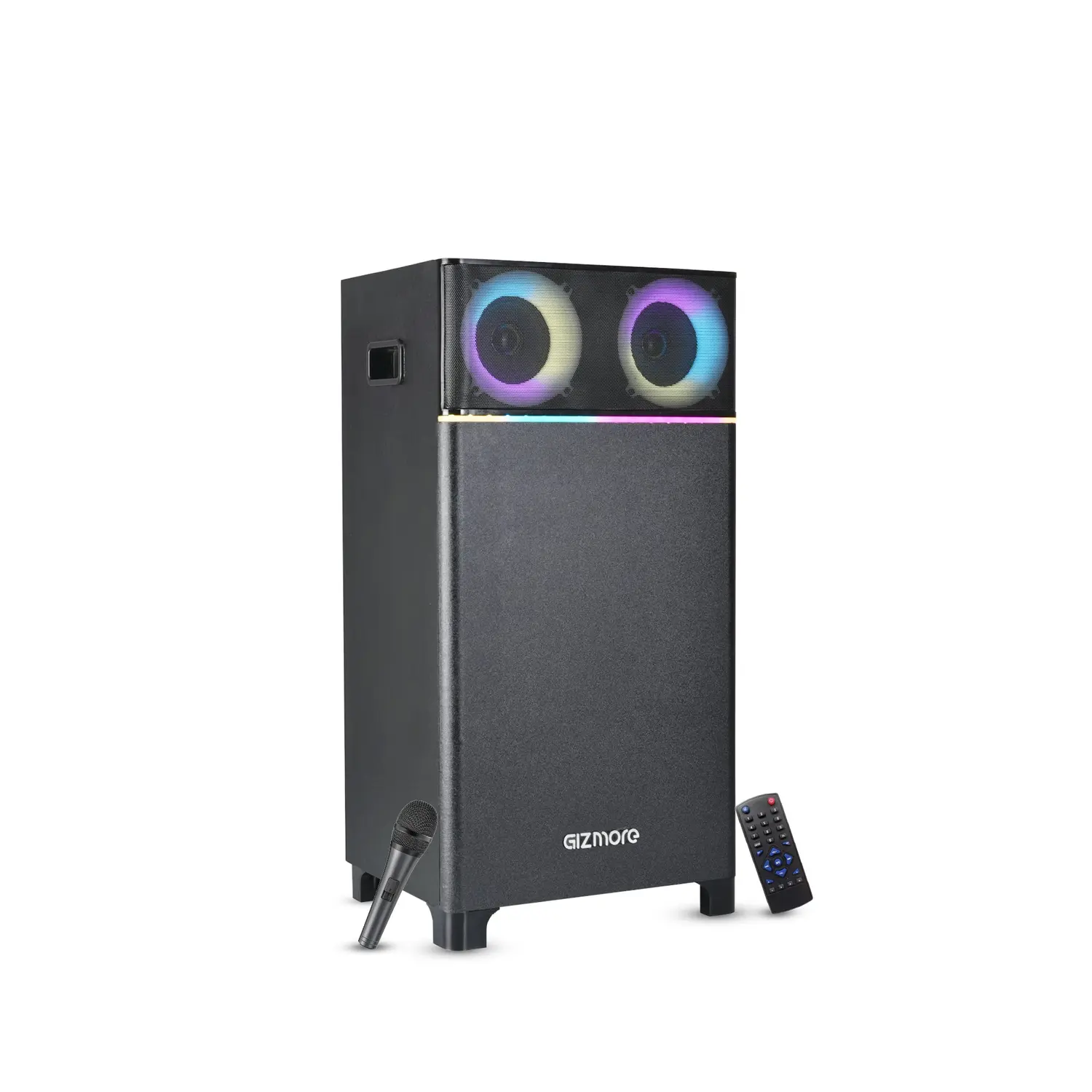 Gizmore Trolley T4000 Woody Bass — Bluetooth Speaker, 80 W