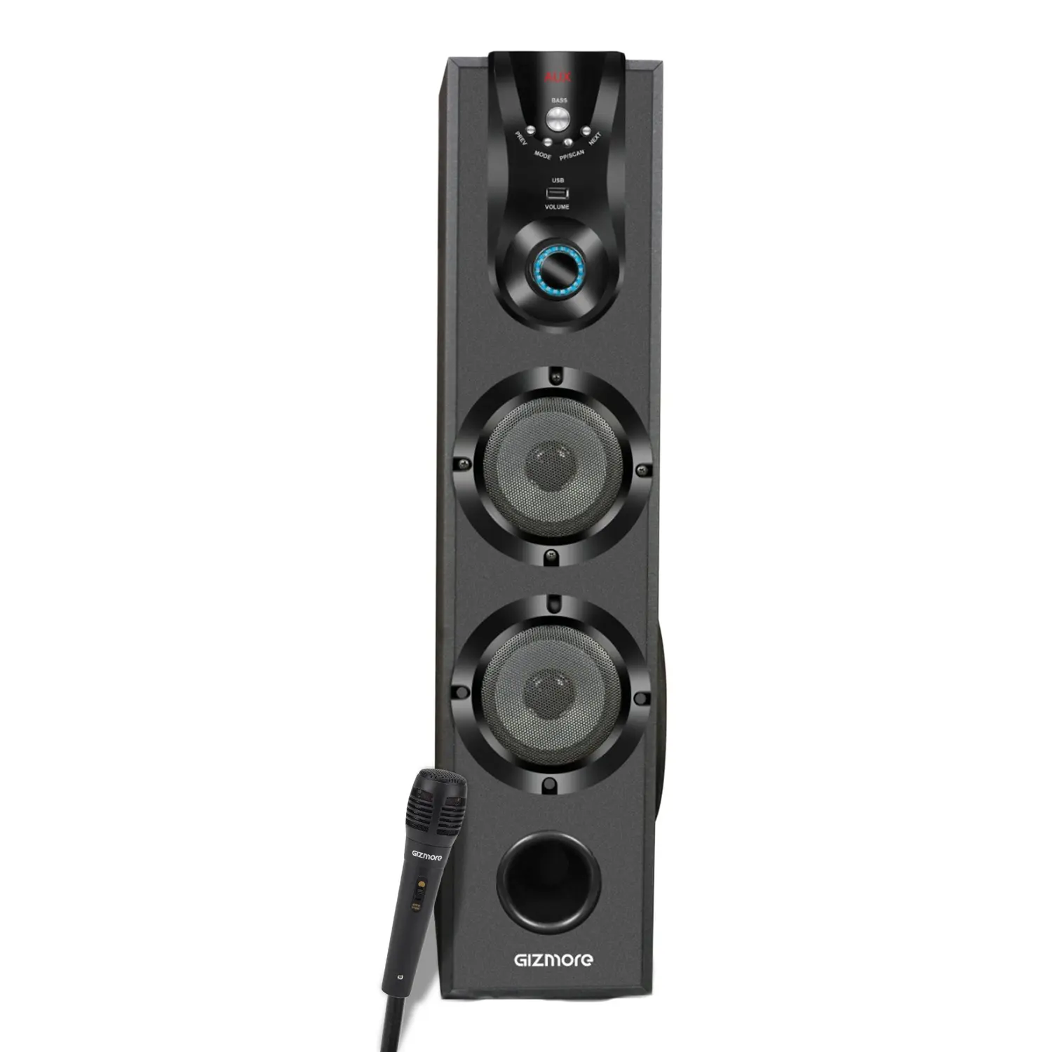 Gizmore ST5000 Tower — Bluetooth Speaker, 50 W