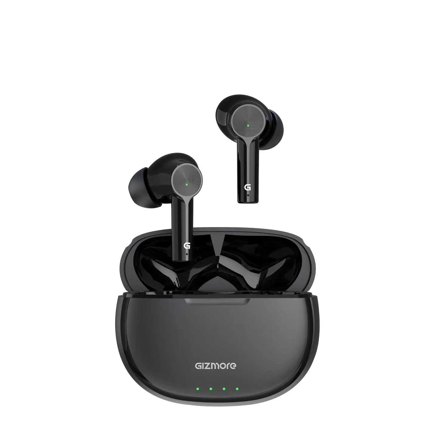 Gizmore CURVEPOD 855 — True Wireless Earbuds, 50 H Playback, IPX4