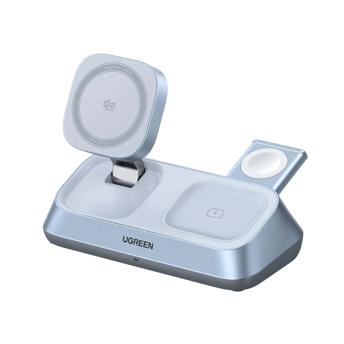 UGREEN MagFlow 3-in-1 Magnetic Wireless Charging Station 25W (55676)